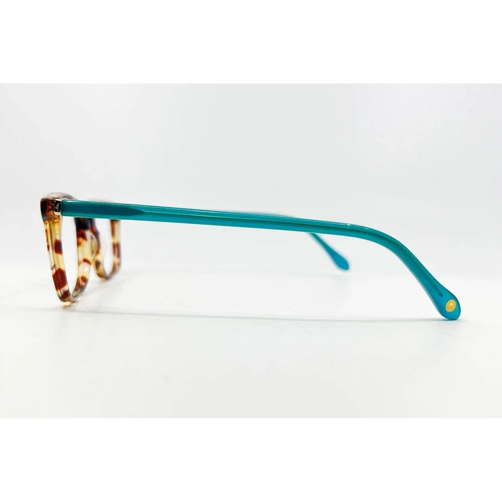 Lilly Pulitzer Eyeglasses Womens Tortoise Teal Witherbee TOT 49-17-135 49mm